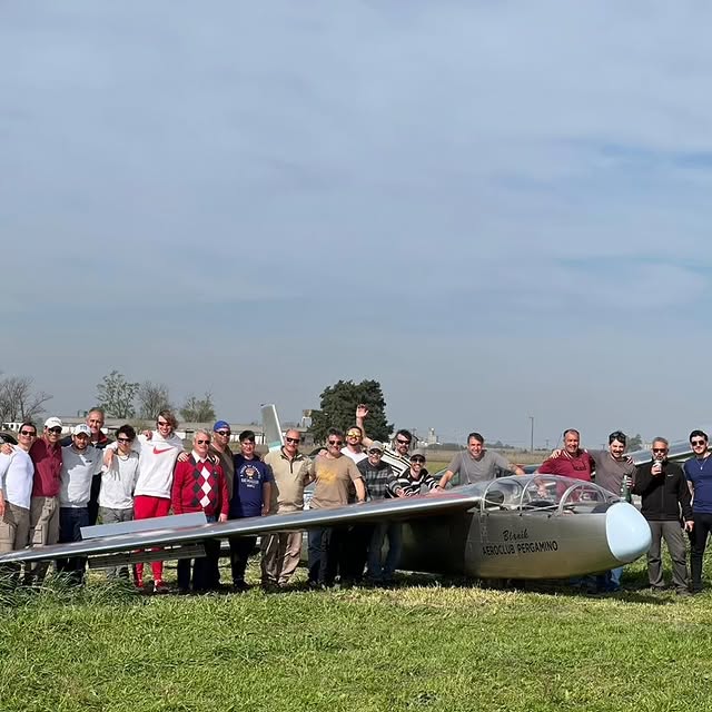 Nuevos pilotos de planeador